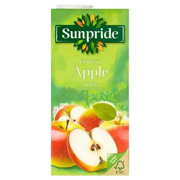 Sunpride Fruity Apple Juice from Concentrate 1 Litre (Case of 12)  Adomoo