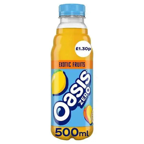 Oasis Exotic Fruits 12 x 500ml (Case of 12)  Adomoo