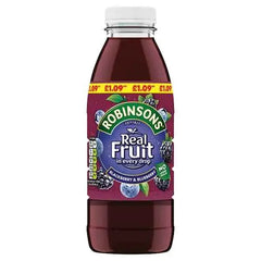 Robinsons Ready To Drink Blackberry & Blueberry Juice Drink PMP 500ml (Case of 12)  Adomoo