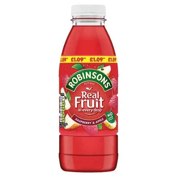 Robinsons Ready to Drink Raspberry & Apple Juice Drink PMP 500ml (Case of 12)  Adomoo