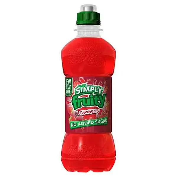 Simply Fruity Strawberry 330ml (Case of 12)  Adomoo