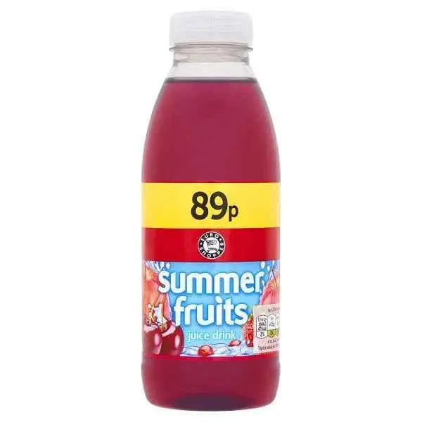 Euro Shopper Summer Fruits Juice Drink 500ml (Case of 12)  Adomoo