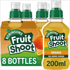 Robinsons Fruit Shoot Orange 8 x 200ml (Case of 3)  Adomoo