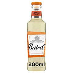 Britvic Fiery Ginger Beer Bottle 200ml (Case of 24)  Adomoo