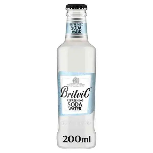 Britvic Soda Water 200ml (Case of 24)  Adomoo