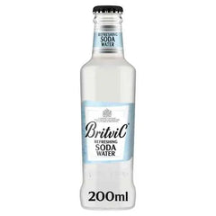 Britvic Soda Water 200ml (Case of 24)  Adomoo