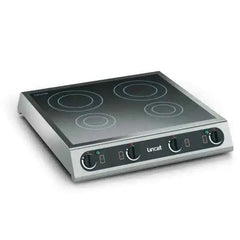 IH42 - Lincat Electric Counter-top Induction Hob - 4 Zones - W 600 mm - 2 x 3.0 kW  Adomoo