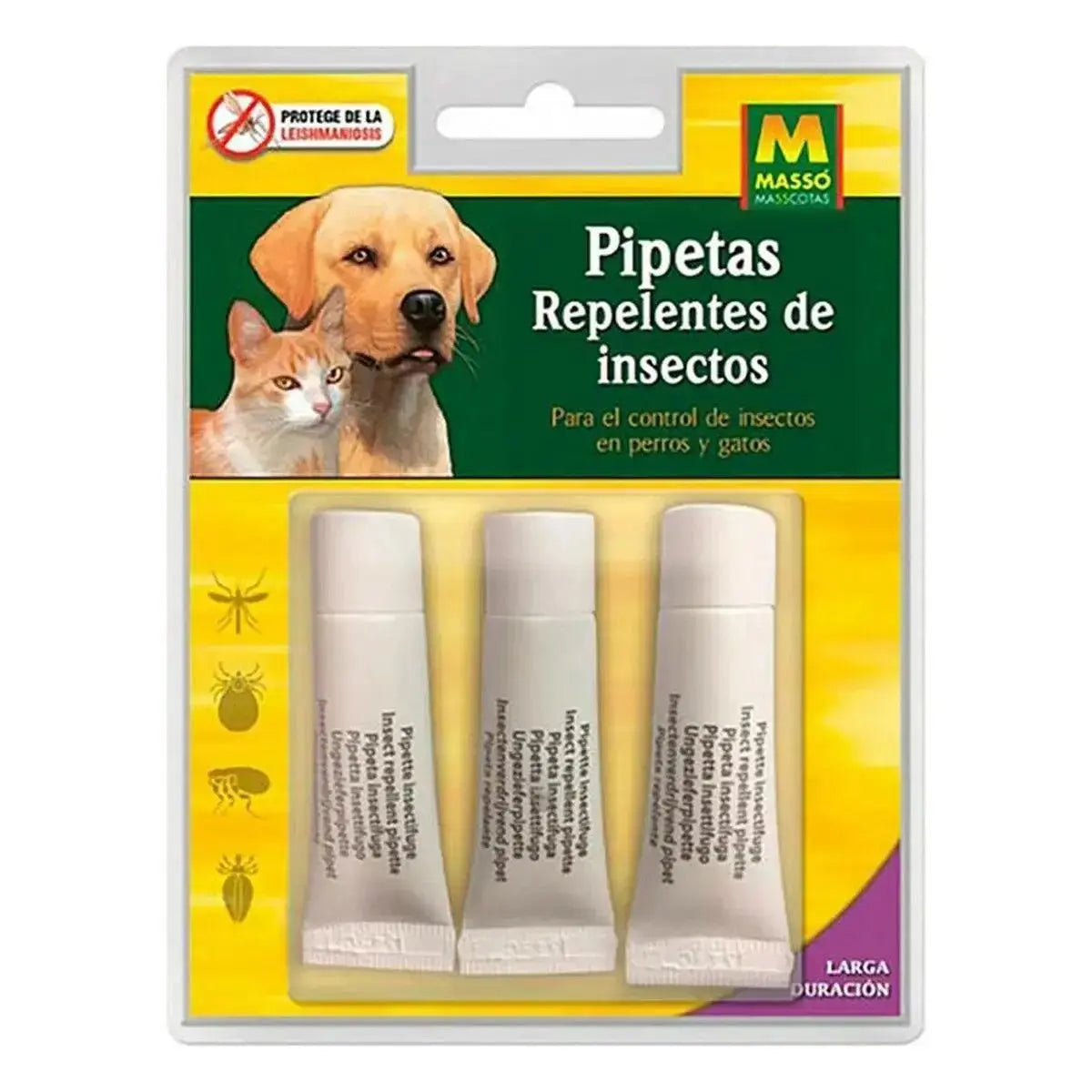 Insect repellant Massó Pipettes 3 Units  Adomoo