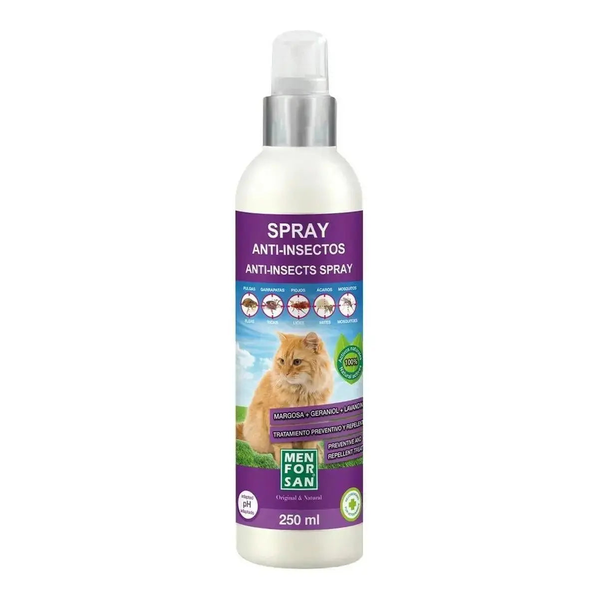 Insect repellant Men for San Spray Cat 250 ml Adomoo