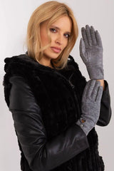 insulated fabric in a decorative geometric pattern gloves  Adomoo