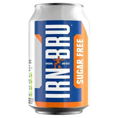 IRN-BRU Sugar Free Can 330ml (Case of 24)  Adomoo