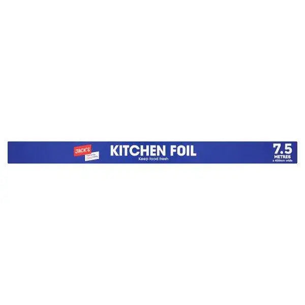 Jacks Kitchen Foil 7.5 Metres x 450mm Wide  Adomoo