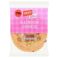 Jack's Rainbow Cookie 60g (Case of 12)  Adomoo