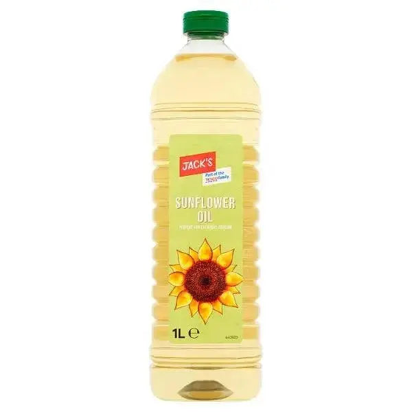 Jack's Sunflower Oil 1L (Case of 6)  Adomoo