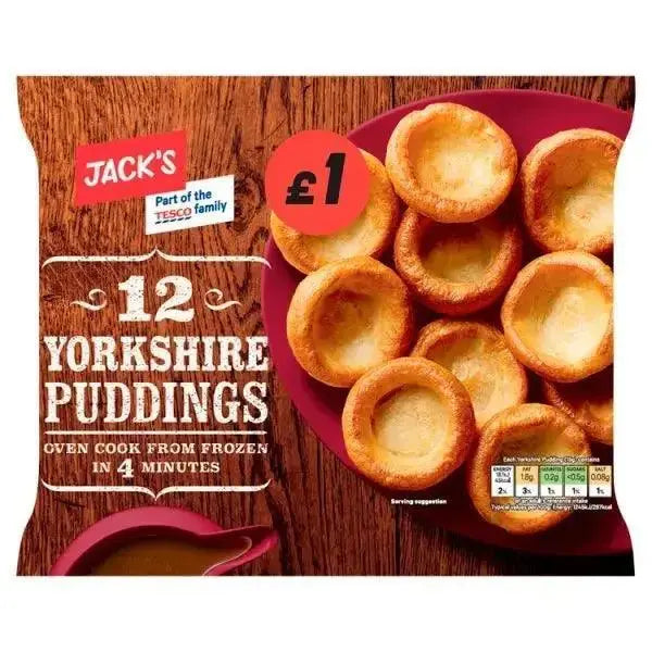 Jacks 12 Yorkshire Puddings 185g  Adomoo