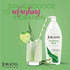 JERGENS Soothing Aloe Refreshing Moisturizer 21oz  Adomoo