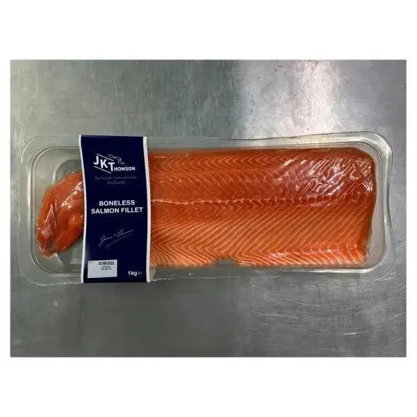 JK Thomson Boneless Salmon Fillet 1kg  Adomoo