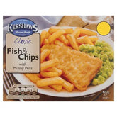 Kershaws Classic Fish & Chips with Mushy Peas 400g  Adomoo