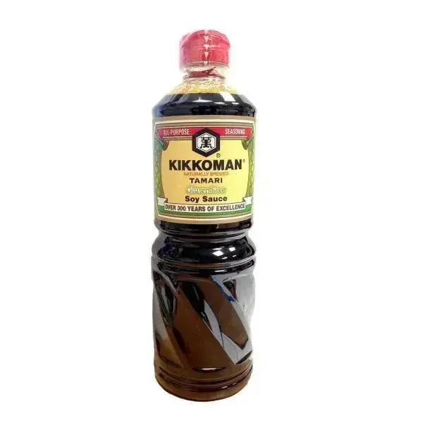 Kikkoman Naturally Brewed Tamari Gluten Free Soy Sauce 1L Naturally Brewed