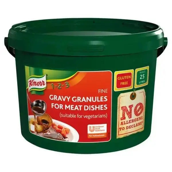 Knorr Gluten Free Gravy Granules for Meat Dishes 25L Knorr