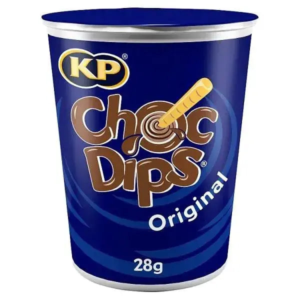 KP Choc Dips Original 28g (Case of 12)  Adomoo