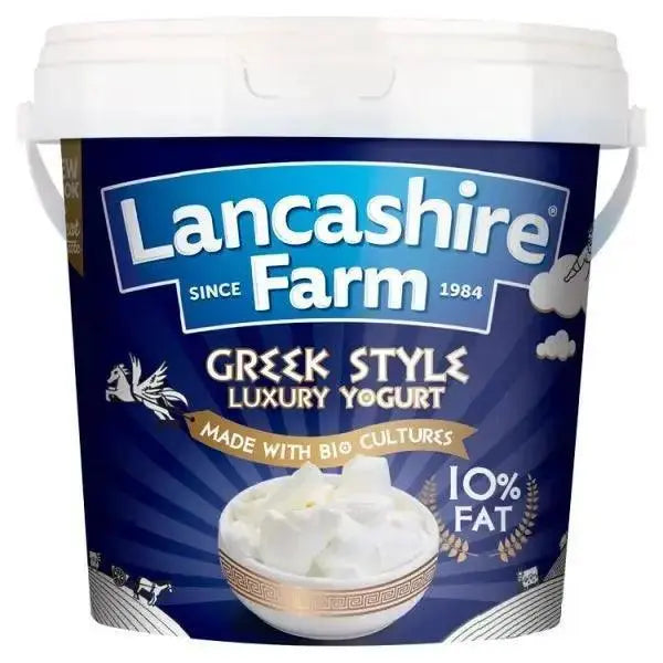 Lancashire Farm Greek Style Natural Yogurt 1kg Adomoo