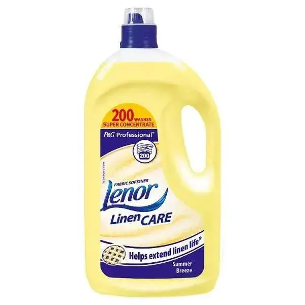 Lenor Professional Fabric Conditioner Summer Breeze 4L (Case of 2)  Adomoo
