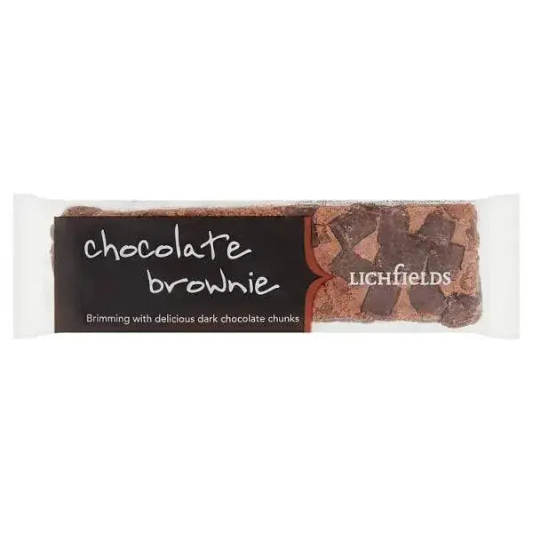 Lichfields Chocolate Brownie 65g (Case of 18)  Adomoo