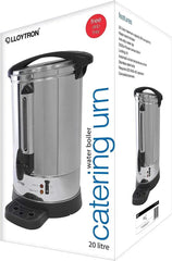 Lloytron Stainless Steel Hot Water Urn 20Ltr  Adomoo