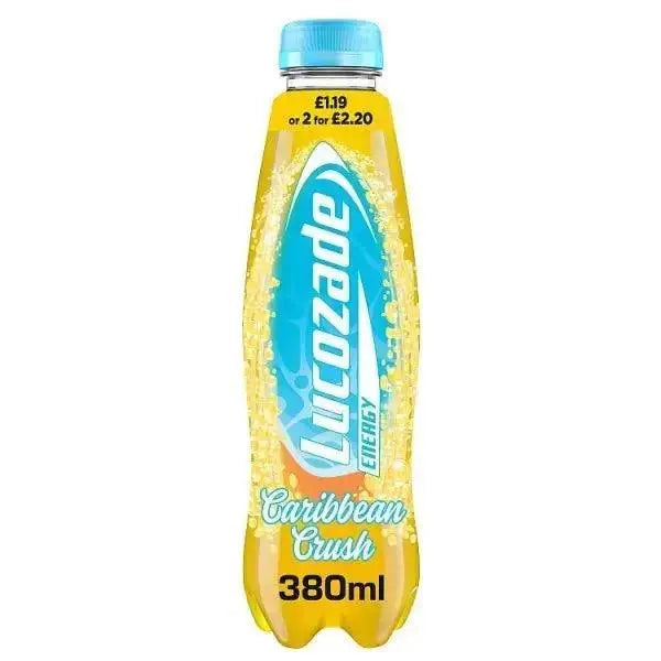 Lucozade Energy Caribbean Crush 380ml (Case of 12)  Adomoo