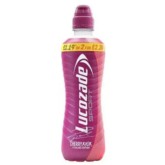 Lucozade Sport Cherry Kick PMP 500ml (Case of 12)  Adomoo