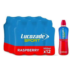 Lucozade Sport Raspberry 500ml (Case of 12)  Adomoo