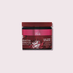Lusters Pink Shea Butter Coconut Oil Curl-Poppin' Defining Gel Adomoo