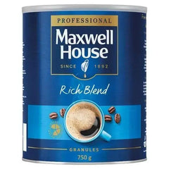 Maxwell House Rich Instant Coffee Tin 750g  Adomoo