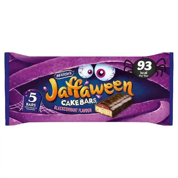 McVitie's Jaffaween Blackcurrant Cake Bar Multipack 5 x24.4g, 122g (Case of 12)  Adomoo