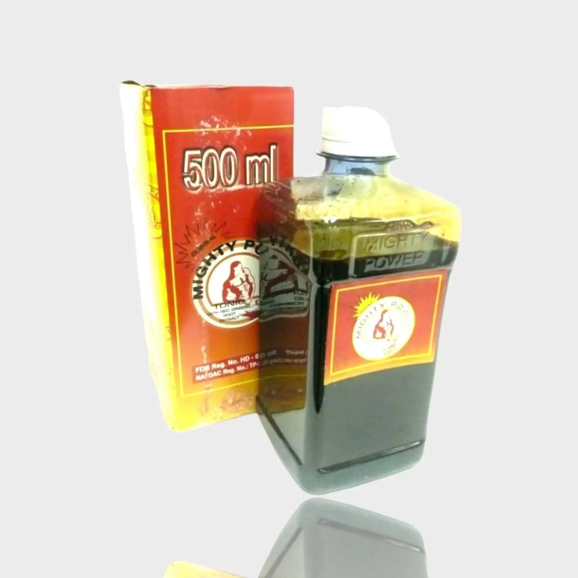 Mighty Power Tonic with Red Ginseng Root Extract 500ml Adomoo