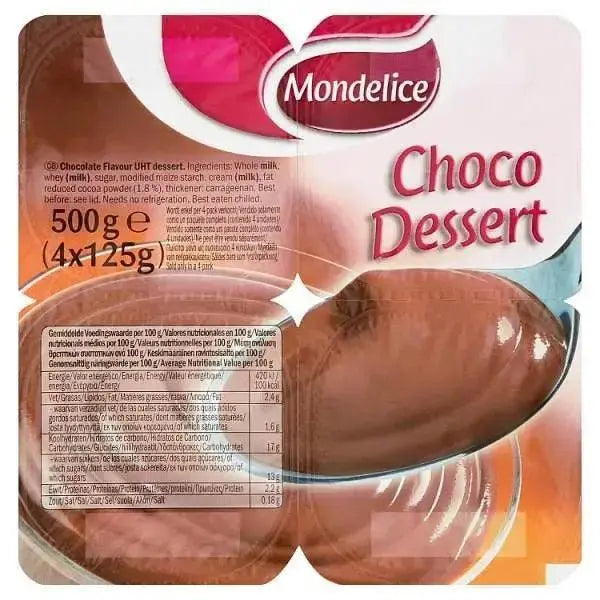 Mondelice Choco Dessert 4 x 125g (500g) Adomoo