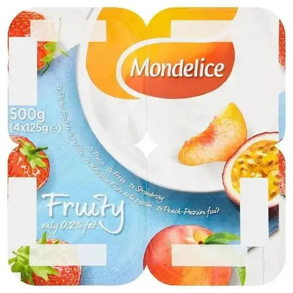 Mondelice Fruity Yogurt 4 x 125g (500g) Adomoo