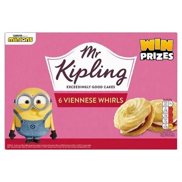 Mr Kipling 6 Viennese Whirls  Adomoo