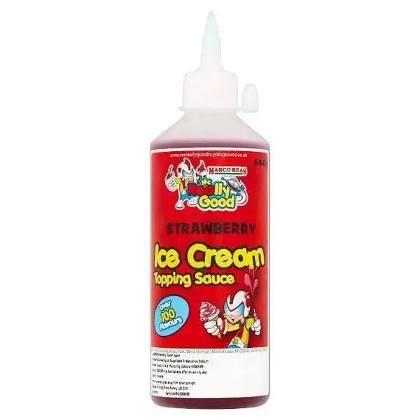 Mr. Really Good Strawberry Ice Cream Topping Sauce 660g  Adomoo