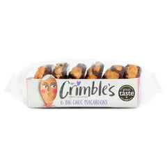 Mrs Crimble's 6 Big Choc Macaroons 195g (Case of 6)  Adomoo