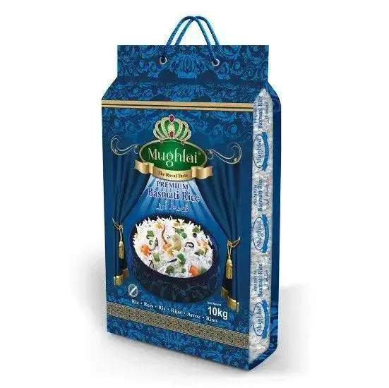 Mughlai Blue Premium Basmati Rice 10kg  Adomoo