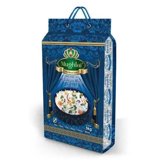 Mughlai Blue Premium Basmati Rice 4kg  Adomoo