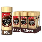 Nescafe Gold Blend Instant Coffee 95g (Case of 6) Adomoo
