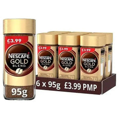 Nescafe Gold Blend Instant Coffee 95g (Case of 6) Adomoo