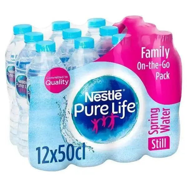 Nestle Pure Life Still Spring Water 12x500ml  Adomoo
