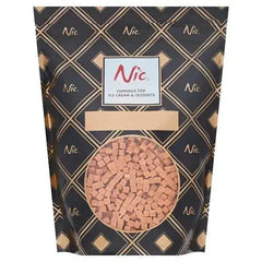 Nic Luxury Toppings Caramel Mini Fudge Cubes 1kg  Adomoo