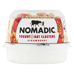 Nomadic Yogurt & Oat Clusters Strawberry 169g Adomoo