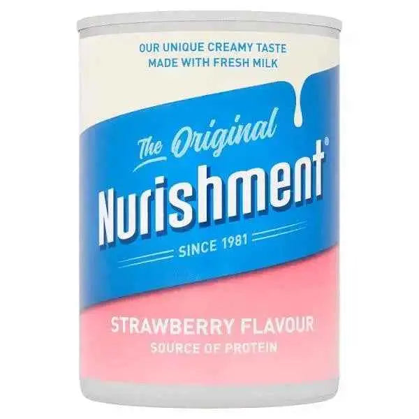 Nurishment The Original Strawberry Flavour 400g (Case of 12)  Adomoo