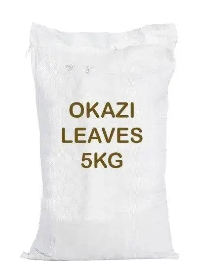 Okazi Leaves Nigerian Case Size 5kg x 1  Adomoo